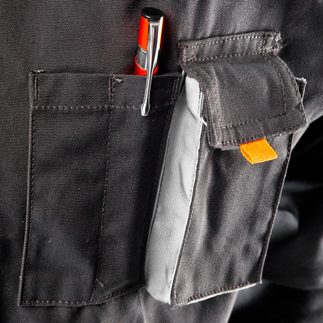 Блуза рабочая HD NEO Tools, 81-210-S, серый, размер S