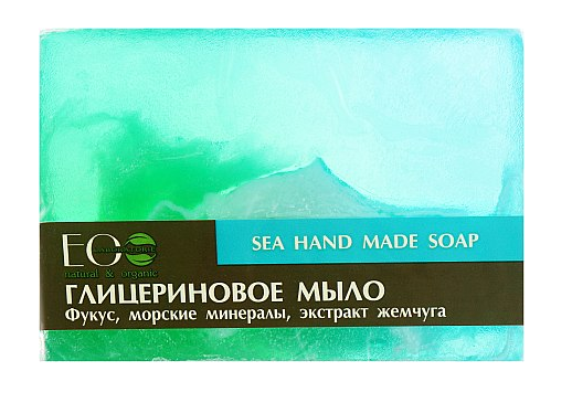 ECO LABORATORIE, Мыло глицериновое, Sea Soap, 130 г