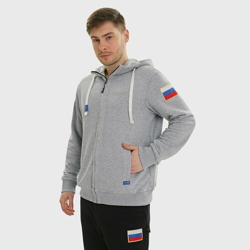 фото Толстовка роскосмос, размер 46, серый