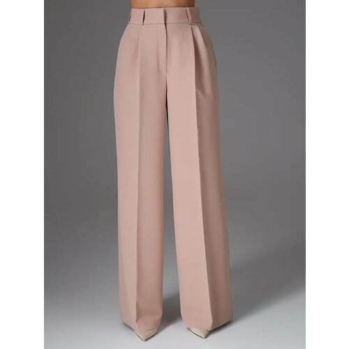 Брюки палаццо  Batista fashion, размер M, бежевый