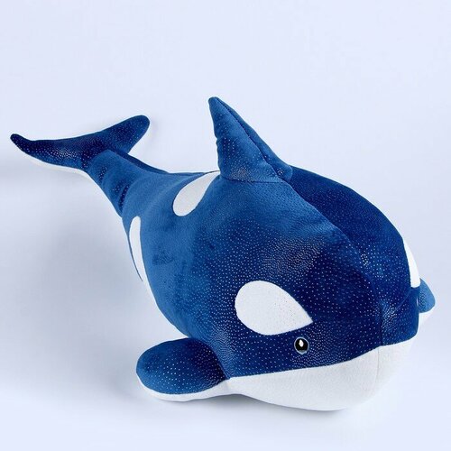 мягкая игрушка акула косатка Мягкая игрушка «Косатка», 80 см, цвет синий