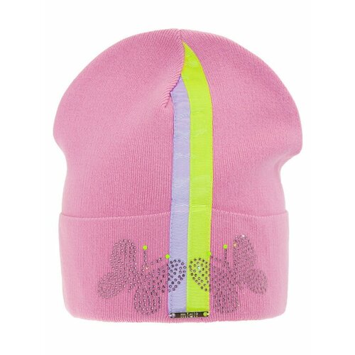 шапка для девочки life цвет темно розовый весна осень размер 50 52 Шапка mialt, размер 50-52, розовый