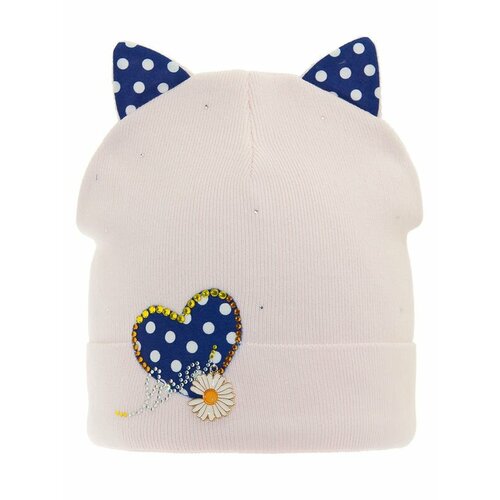 фото Шапка mialt, размер 50-52, розовый