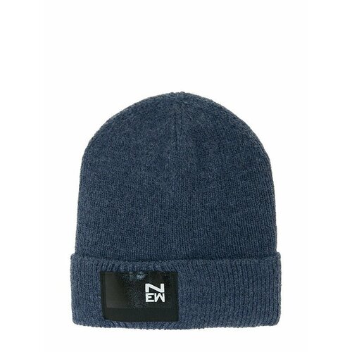 фото Шапка mialt, размер 50-52, синий