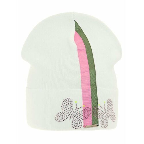 фото Шапка mialt, размер 52-54, белый