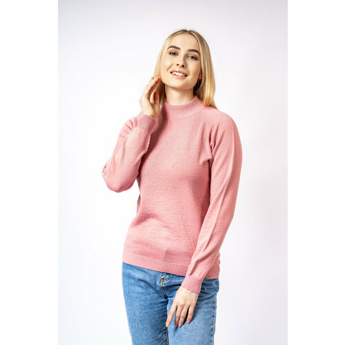 Джемпер Anri, размер 48/50, розовый пуловер anri размер 48 розовый