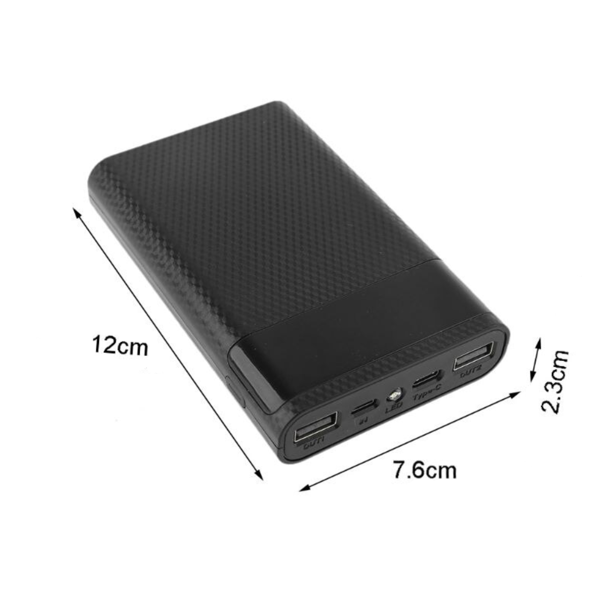 Корпус ABC для Power Bank 5V/21A 4х18650 (KA4)