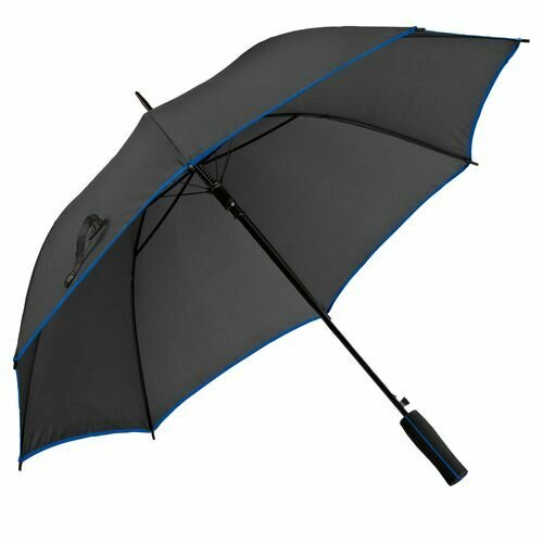 Зонт-трость molti, синий, черный зонт трость jenna черный с синим