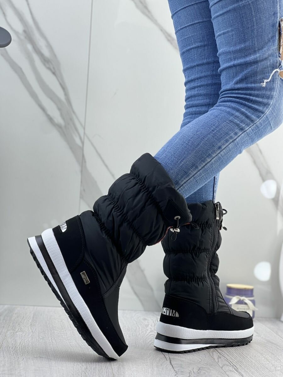 Сапоги ALASKA, размер 39, черный — фото 1