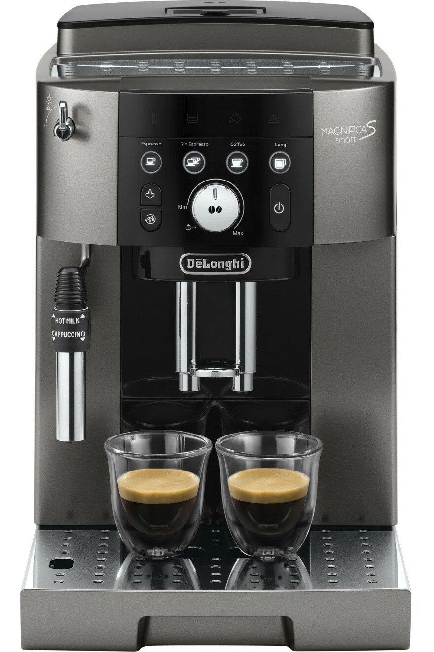 Кофемашина De'Longhi Magnifica S Smart ECAM250.33. TB, титановый/черный