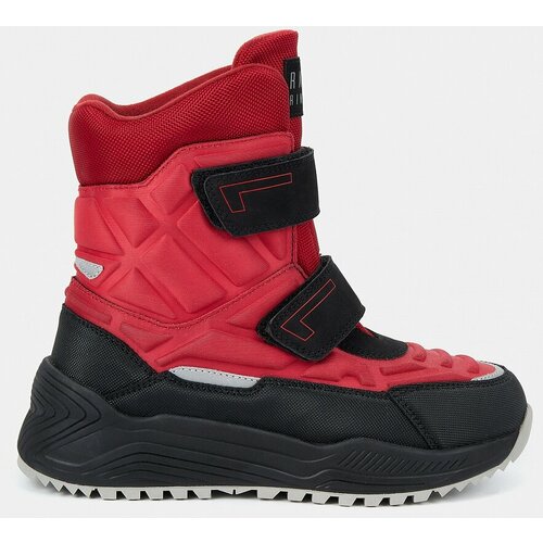 фото Ботинки ralf ringer, размер 30, черный, бордовый