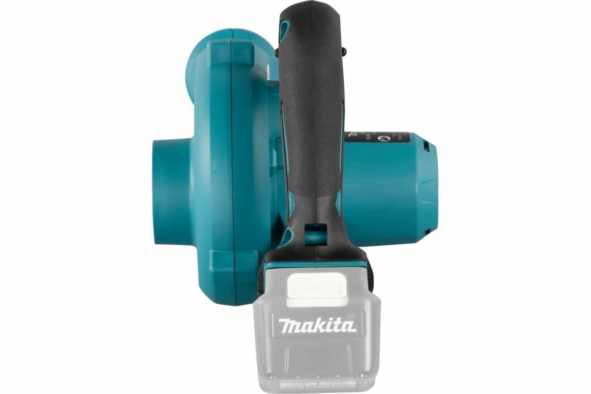 Аккумуляторная воздуходувка Makita CXT 12 В, 2.6 куб.м/мин, 75 м/с, короткий патрубок UB100DZ - фотография № 2