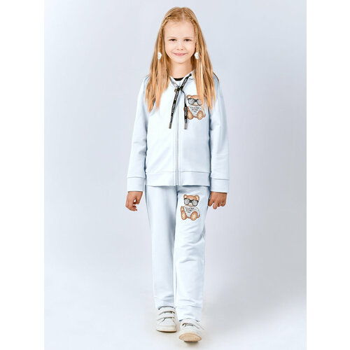 Комплект одежды KETMIN, размер 110, белый костюм мишка топтыжка детский