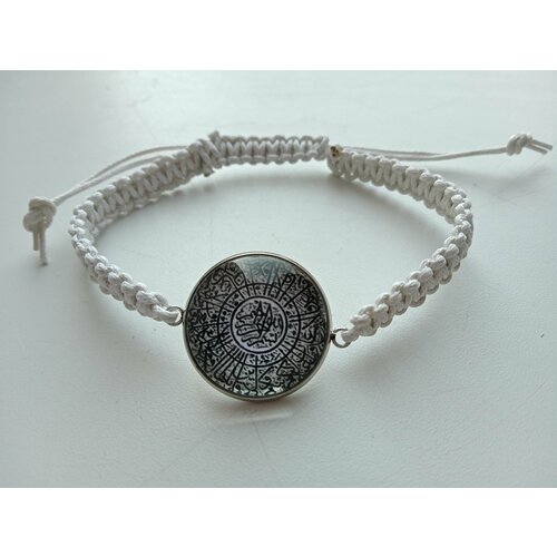 фото Браслет, стекло, черный, белый нет бренда