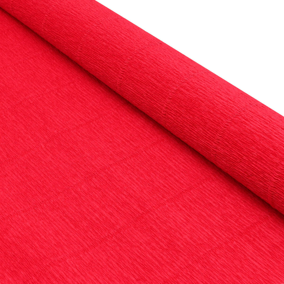 фото 87500368 Бумага гофрированная простая, 50см*2,5м 180гр 580 красный