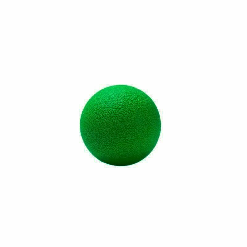Фасциальный мяч Yogastuff для МФР 6 см, зеленый - фотография № 1