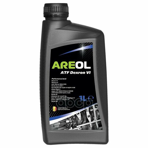 Areol Atf D Vi (1L)_Масло Трансм. для Акпп! Синт. красн Gm Dexron Vi, Hyundai/Kia Sp-Iv/Sp-Iv M AREOL арт. AR081