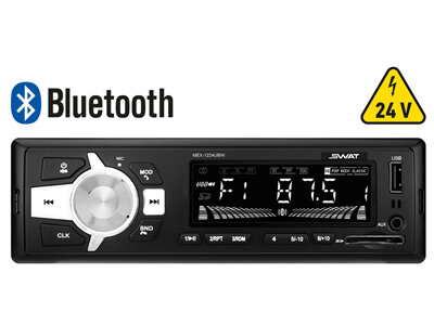 Автомагнитола SWAT MEX-1224UBW
