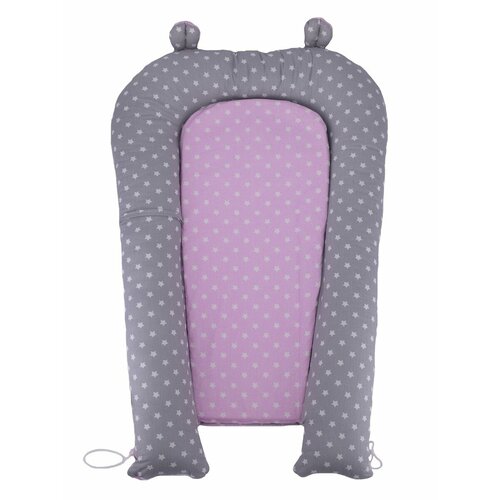 Кокон для новорожденных с матрасиком / Кокон-гнездышко / Позиционер