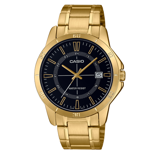 фото Наручные часы casio collection, золотой, черный