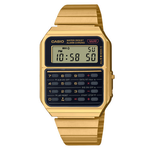 Наручные часы CASIO Наручные часы CASIO CA-500WEG-1A, золотой
