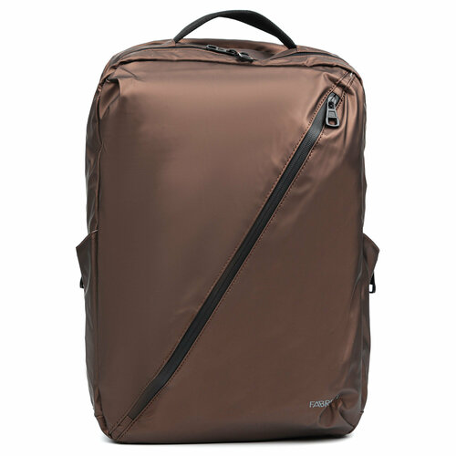 Рюкзак FABRETTI Y3198-12, фактура гладкая, коричневый