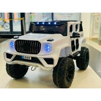 Электромобиль детский TTF900 белый полный привод 4WD