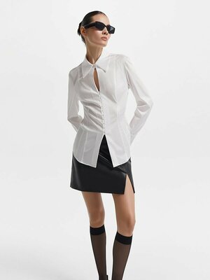 Блуза LOVE REPUBLIC, размер 42, белый