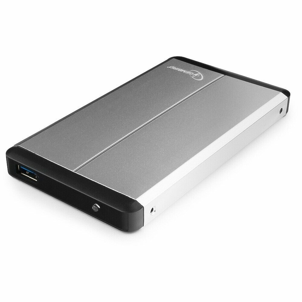 GEMBIRD (13046) EE2-U3S-2 внешний корпус 2.5", черный, USB 3.0, SATA, металл - фотография № 16