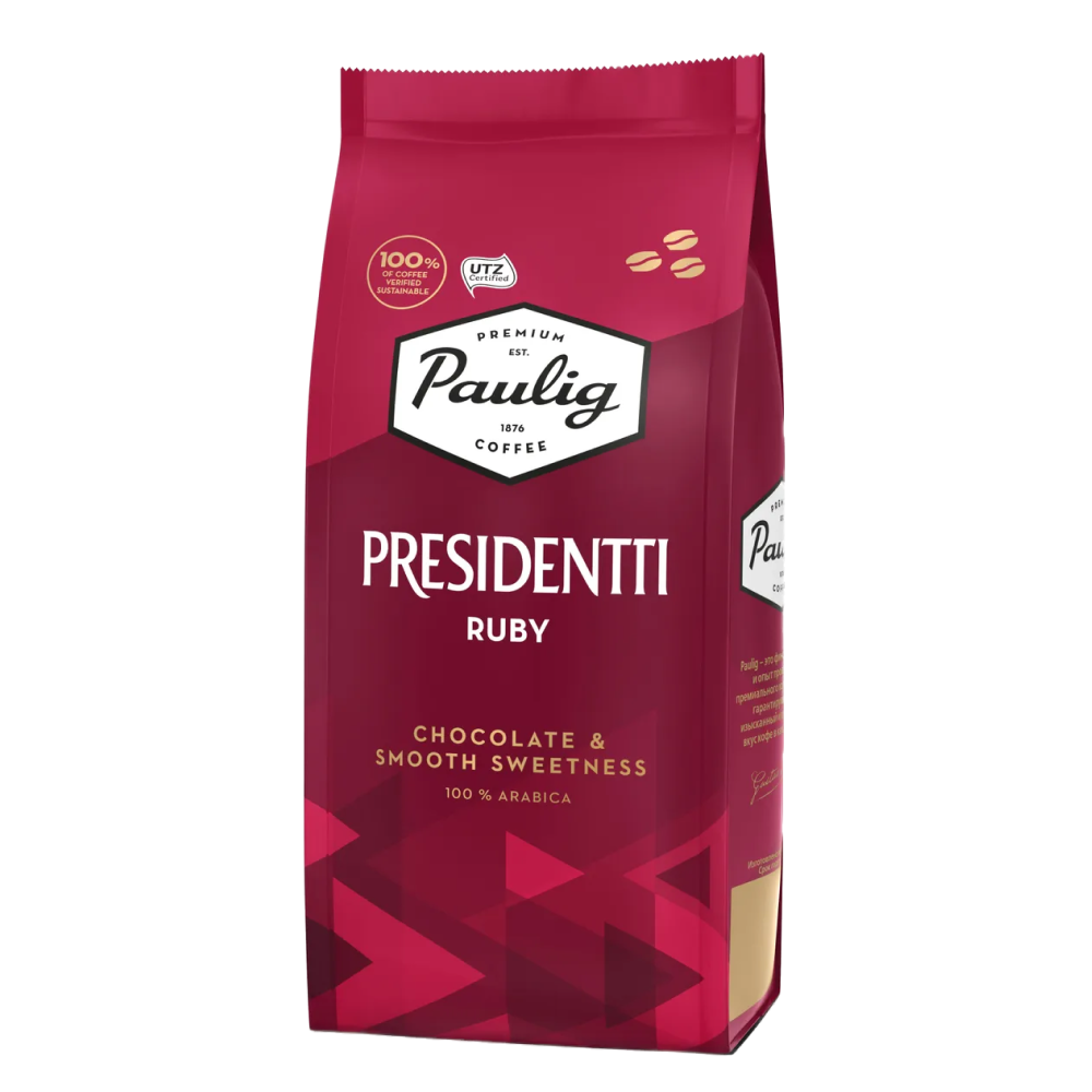 Кофе Paulig Presidentti Ruby в зернах, 250гр - фото №10