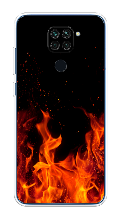 Силиконовый чехол на Xiaomi Redmi 10X 4G / Сяоми Редми 10X 4G Все в огне