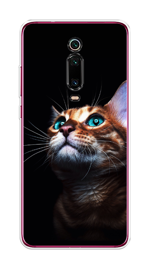 Силиконовый чехол на Xiaomi Mi 9T Pro / Сяоми Ми 9Т Про Мечтательный кот