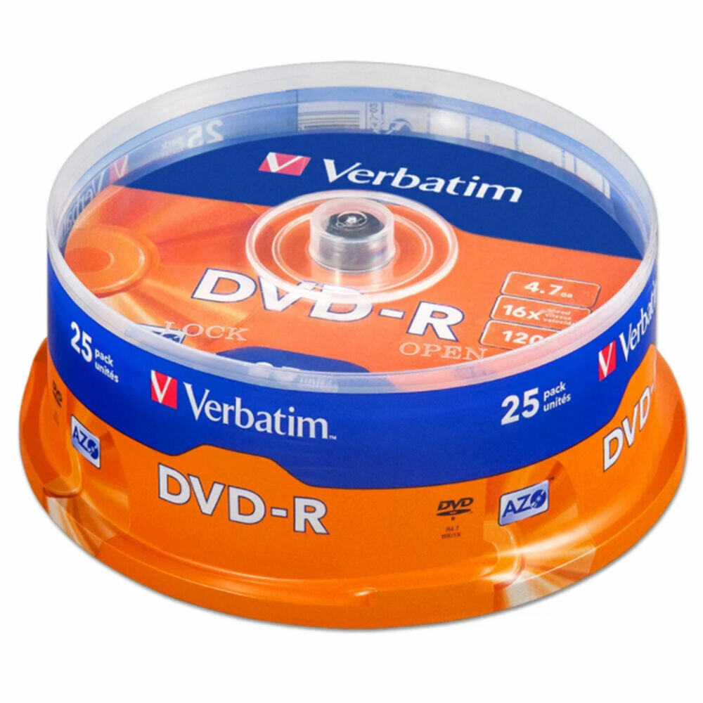 диски dvd-r 4.7Gb 16x Azo+ Verbatim - фото №11
