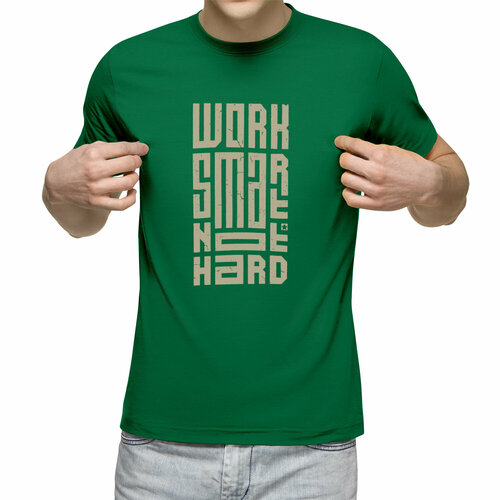 мужская футболка ripndip devils work Футболка Us Basic, размер S, зеленый