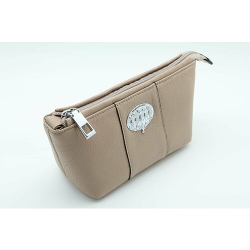 фото Косметичка sergio valentini, 8х12х23 см, бежевый