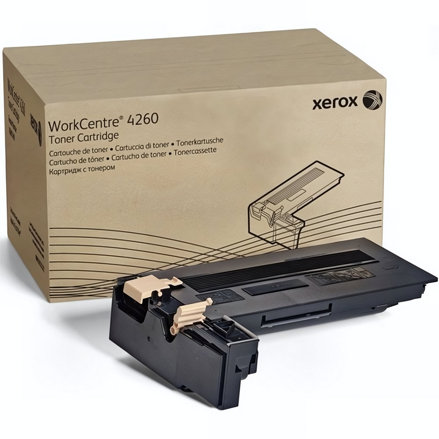 106R01410 Тонер-картридж Xerox для WCP 4250/4260 - 25 000 страниц