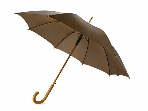 Зонт-трость Oasis, коричневый