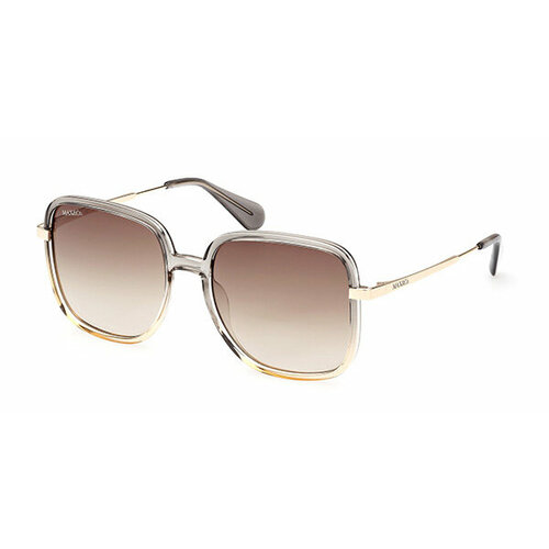 Солнцезащитные очки Max & Co. Max&Co MO 0083 20F MO 0083 20F, бесцветный, серый солнцезащитные очки marcolin коричневый