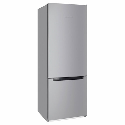 Холодильник NORDFROST NRB 122 S двухкамерный, 275 л объем, 166 см высота, серебристый холодильник nordfrost nrb 122 e двухкамерный 275 л 166 см высота бежевый