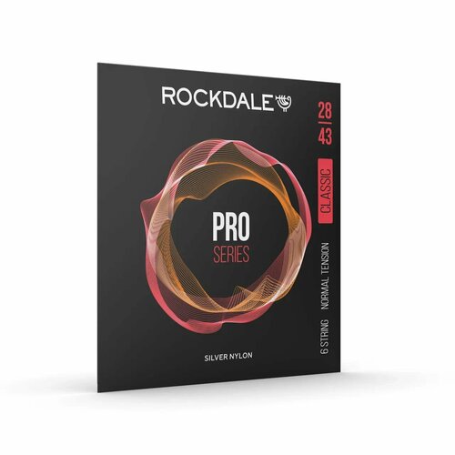 фото Струны для классической гитары, стандартное натяжение rockdale pro 28-43