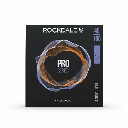 Струны для 4-х струнной бас-гитары ROCKDALE PRO 45-105 850₽