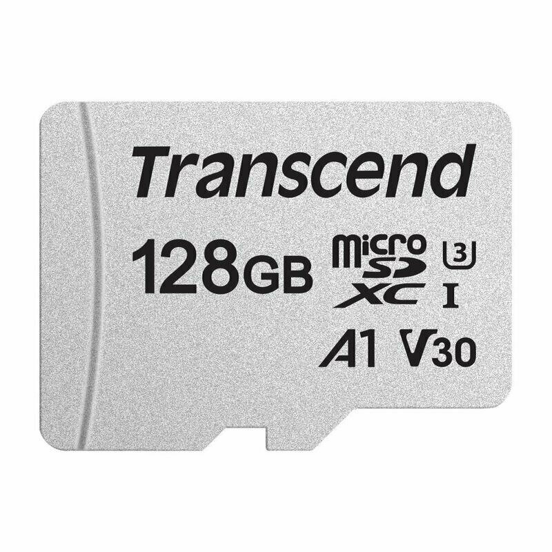 Карта памяти 128 ГБ micro SDXC Transcend TS128GUSD300S-A Class 10 UHS-I U3, 887555