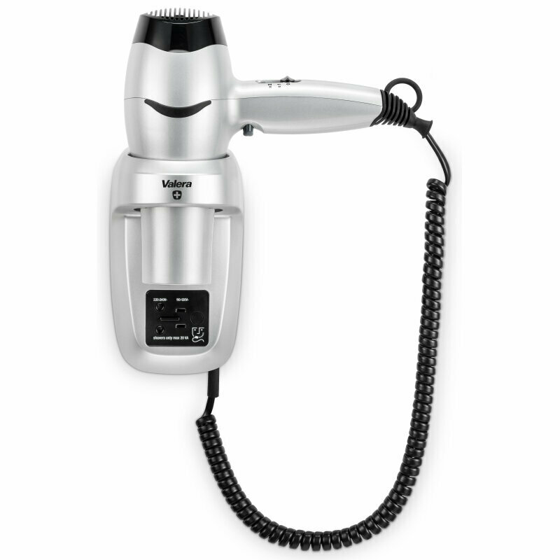 Фен настенный Valera Hospitality Excel 1600 Shaver (561.17/044.05 silver), 1753958