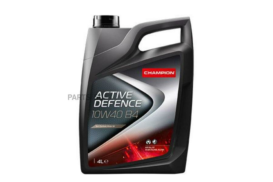 Масло мот. полусинт. CHAMPION ACTIVE DEFENCE 10W40 (4л) CHAMPION OIL / арт. 8204111 - (1 шт)