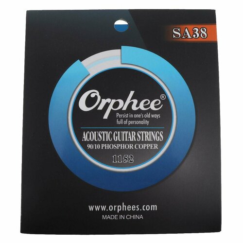 Orphee Sa-38 - Струны для акустической гитары orphee sa 38 струны для акустической гитары