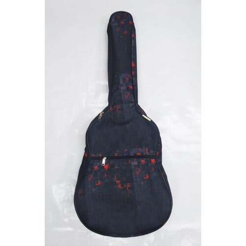 MZ-ChGD-1/1fire Чехол для гитары дредноут, ткань камин, MEZZO