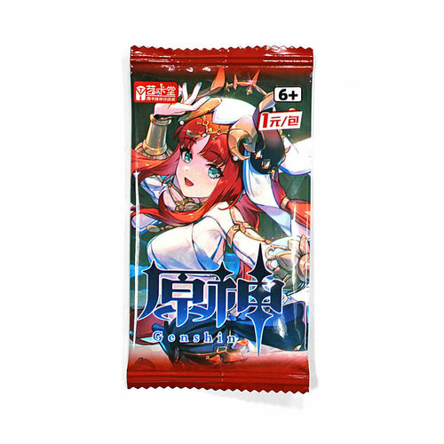 Коллекционные карточки Genshin Impact Red [A]