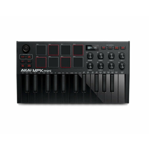 Akai Pro MPK Mini Black MK3 MIDI-клавиатура 25 клавиш