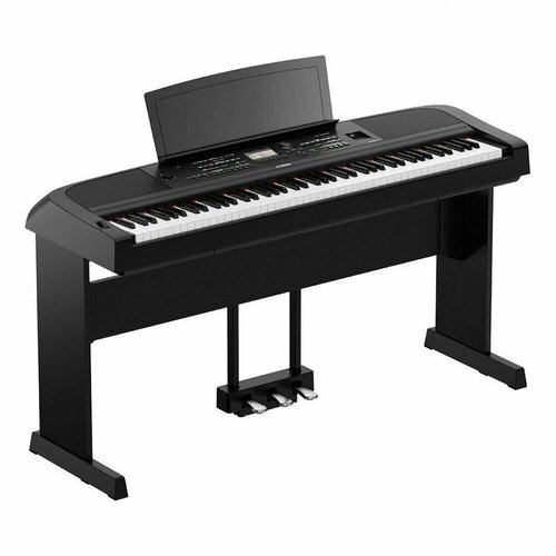 Yamaha Цифровое пианино Yamaha DGX-670B uniqkeys trinity lp 1b педаль тройная для yamaha p 121 p 125 p 515 dgx 670