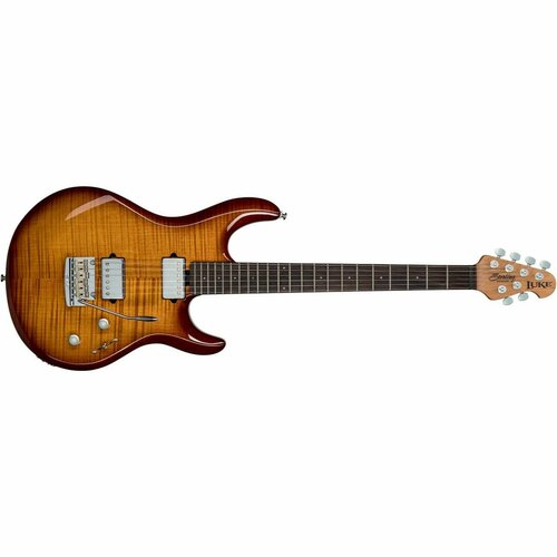 Sterling Lk100-hzb - электрогитара Luke Signature in Flame Maple Hazel Burst электрогитара sterling by music man luke blueberry burst